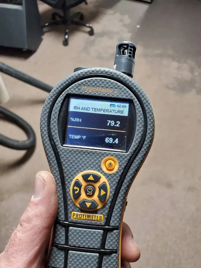 Moisture meter humidity assessment for Fire & Smoke Damage Restoration in Logansport