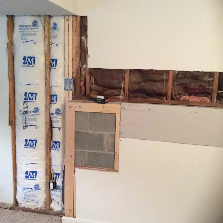 Wall insulation replacement during Contents Cleaning & Restoration in Logansport